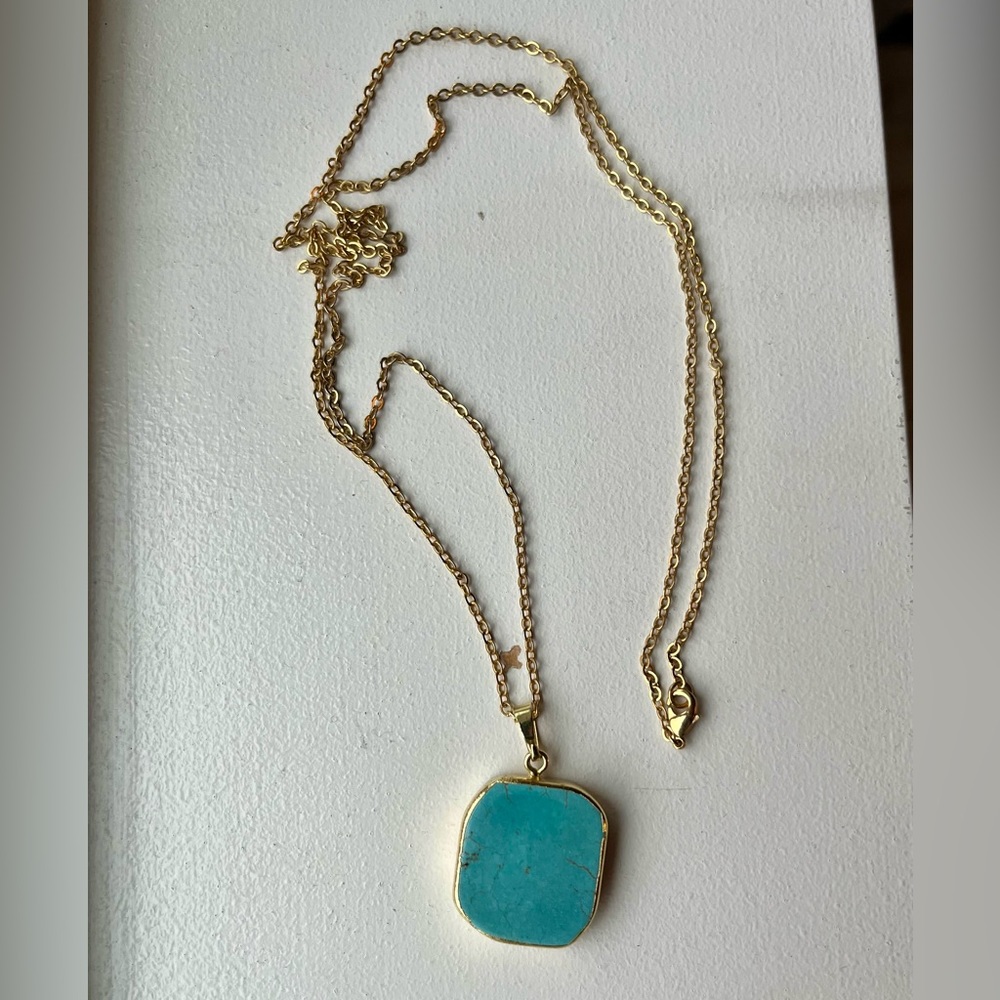 Turquoise pendant - Picture 4 of 5